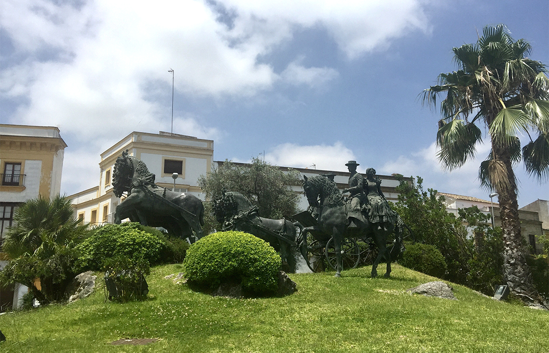 By private jet to Jerez de la Frontera